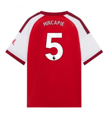 Arsenal Piero Hincapie #5 Replika Hemmatröja Barn 2026-27 Kortärmad (+ Korta byxor)